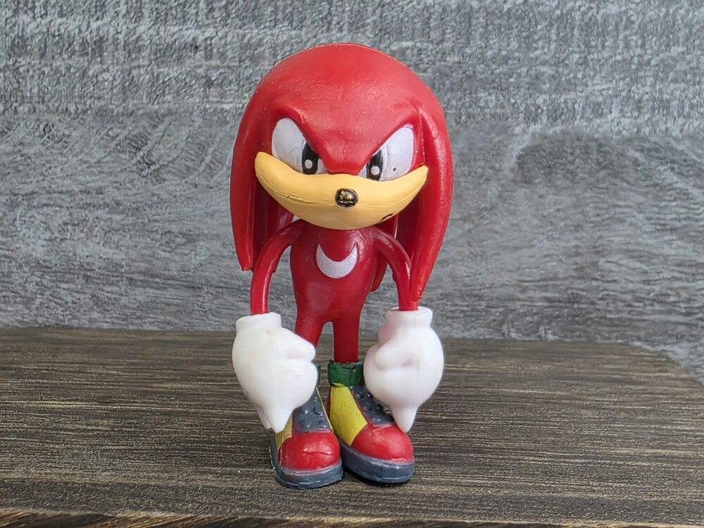 2.5" SEGA Sonic Adventure Knuckles The Echidna Action Figure g63e